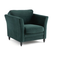 Кресло Nottingham 1-мест. зеленый LA REDOUTE INTERIEURS  фото, kupilegko.ru